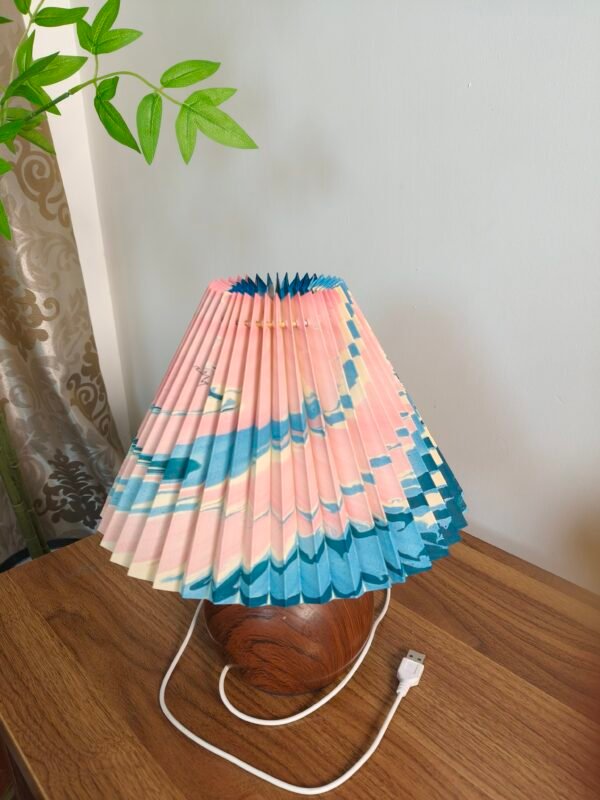Pleated Night Lamp