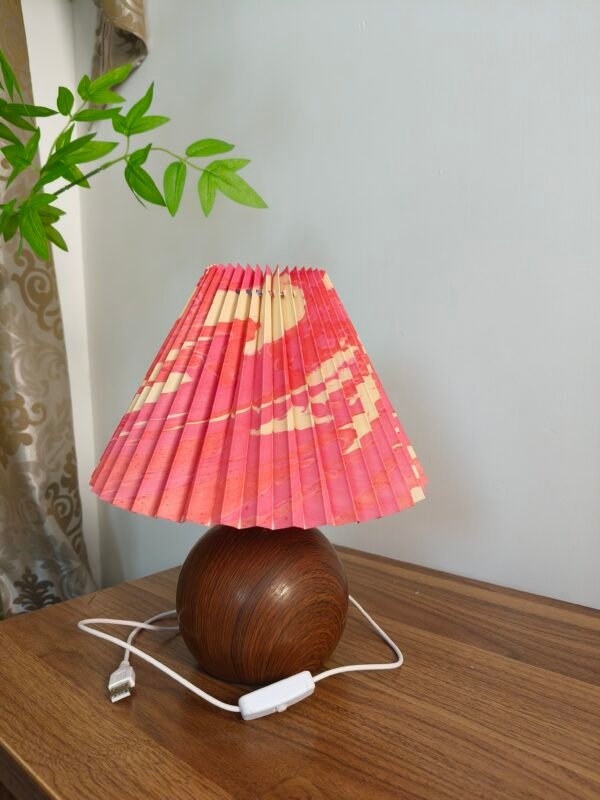 Pleated Night Lamp