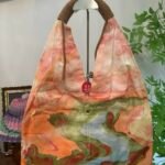 Pastel Bloom Crescent Bag