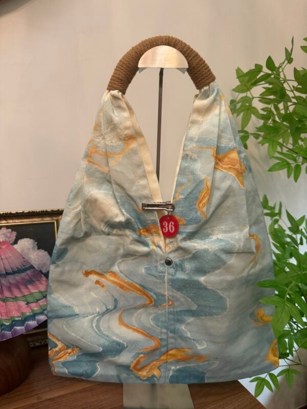 Golden Koi Hobo Tote