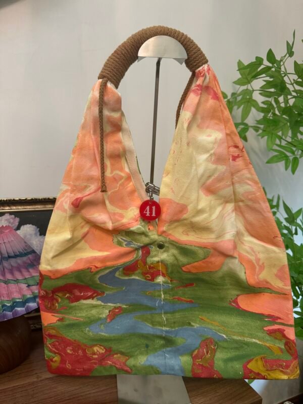 River Flow Hobo Tote Bag