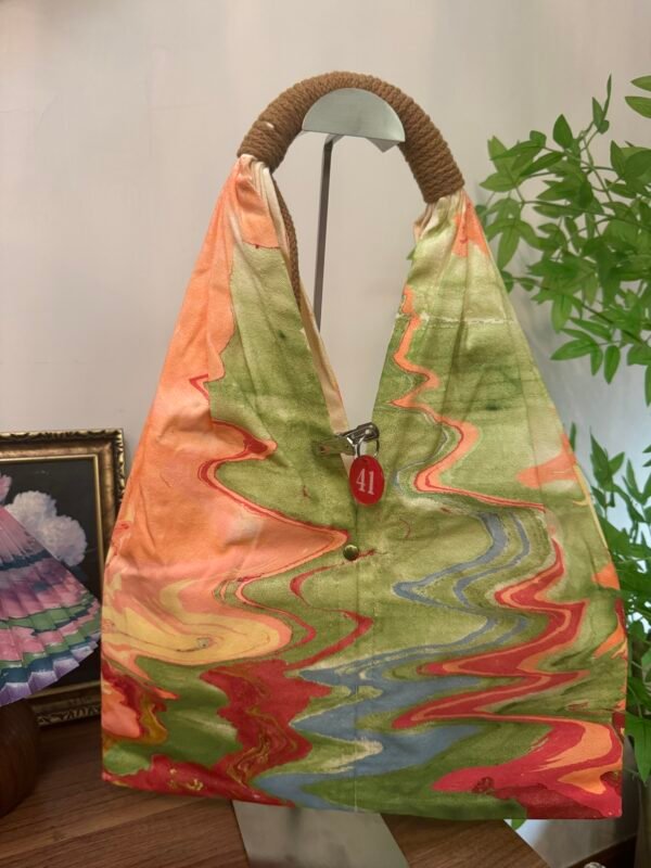 River Flow Hobo Tote Bag
