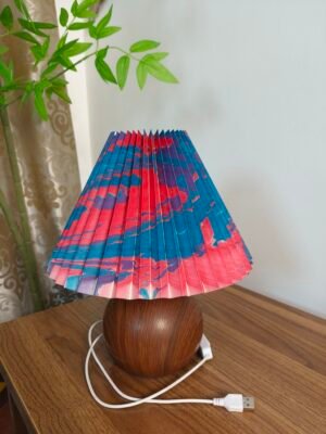 Pleated Night Lamp