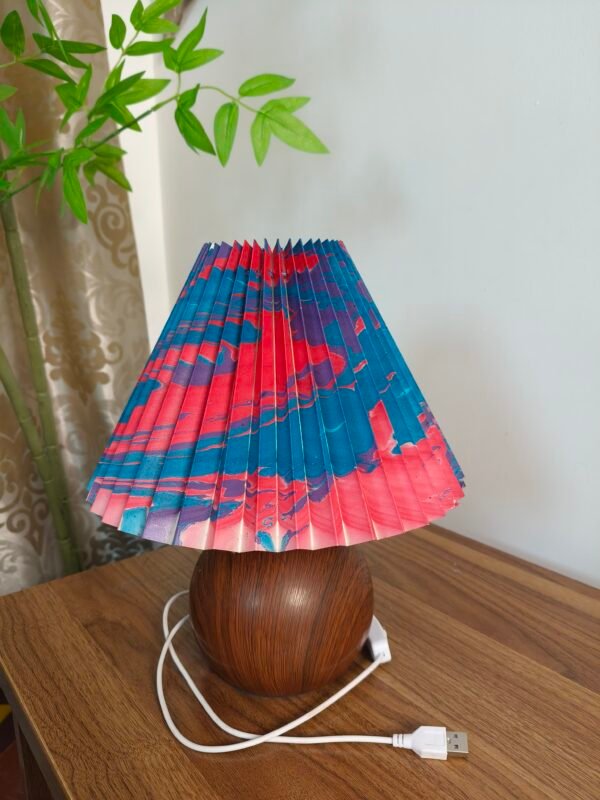 Pleated Night Lamp