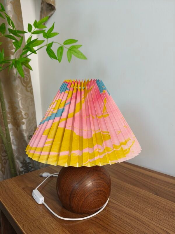 Pleated Night Lamp