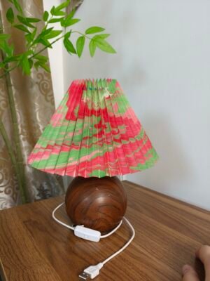 Pleated Night Lamp