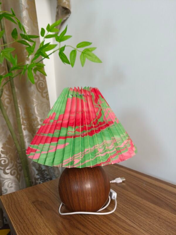 Pleated Night Lamp
