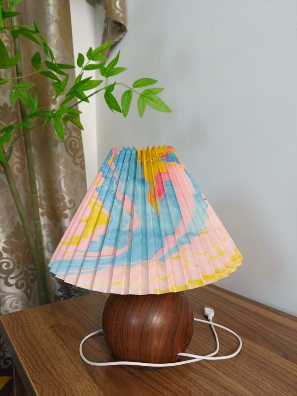 Pleated Night Lamp
